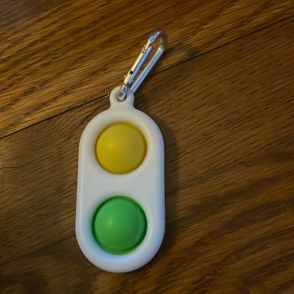 Simple dimple green and yellow